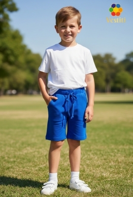 Șorți albastru-electric