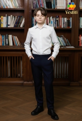 Классическая рубашка, белая