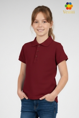 Tricou polo, bordo mâneca scurtă