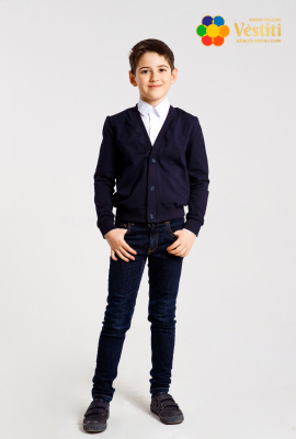 Dark blue blouse
