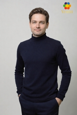 Maletă cu guler stei, albastru închis