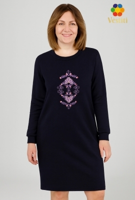 Rochie din tricot cu 3 fire