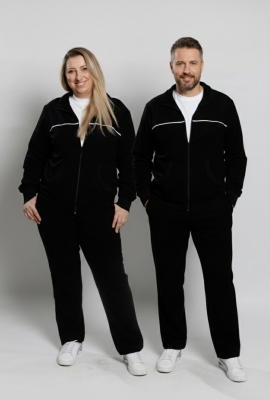 Спортивный костюм универсальный, черный