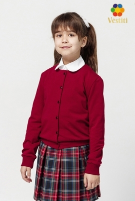 Bluza cu nasturi, bordo