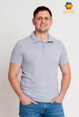 Tricou polo, sur mâneca scurtă