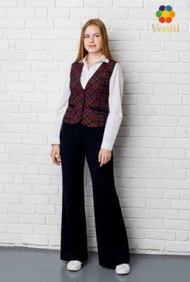 Pantaloni evazați negru