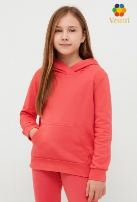 Hanorac cu glugă, 2 fire