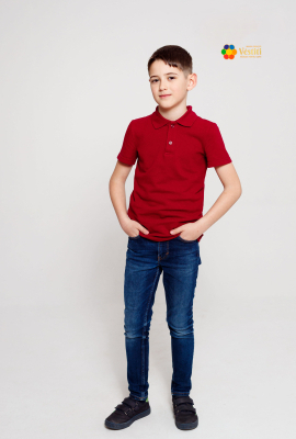 Polo shirt, short sleeve