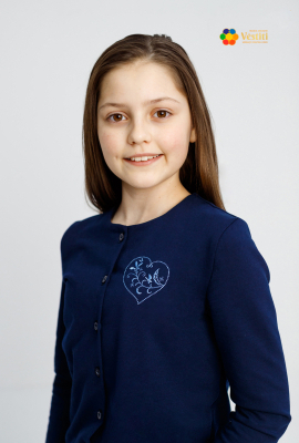 Dark blue blouse