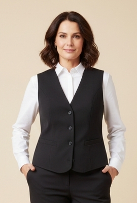 Жилет классический, черный