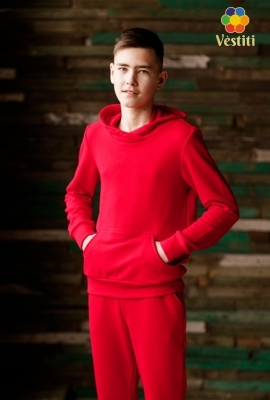 Hanorac cu glugă, 3 fire