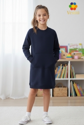 Rochie sport albastru închis 3 fire