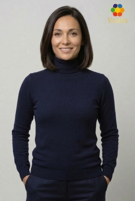 Maletă cu guler stei, albastru închis