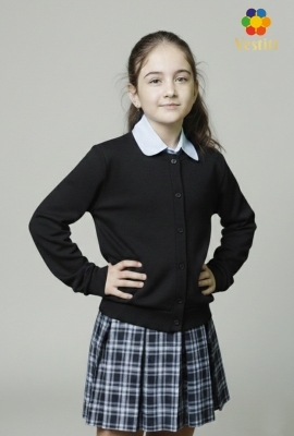 Bluza cu nasturi, neagra